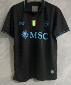 Maglia Napoli Third 2024/25 Nera Versione Authentic