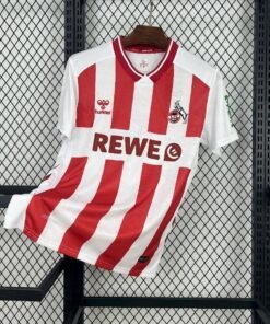 Maglia 1. FC Köln Home 2025/26 Versione Tifoso vista frontale completa