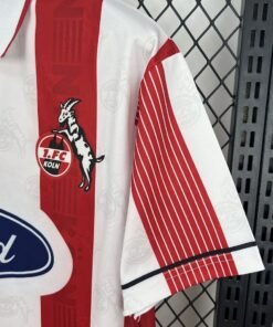 Maglia 1. fc köln retro - Maglia 1. FC Köln Home 1995/96 Retro dettaglio stemma ricamato