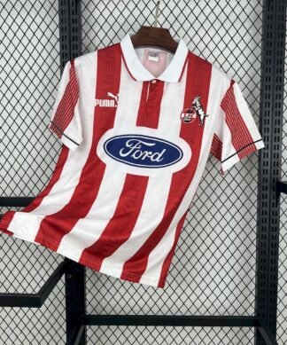 Maglia 1. fc köln retro - Maglia 1. FC Köln Home 1995/96 Retro vista frontale completa