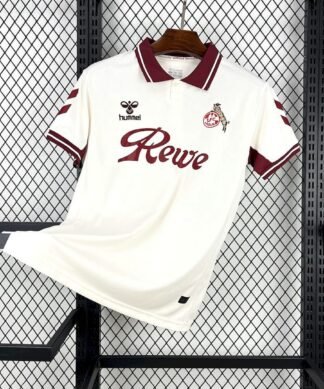 Maglia 1. fc köln retro - Maglia 1. FC Köln Home 2025/26 Retro vista frontale completa