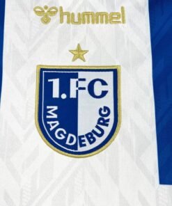 Maglia 1.FC Magdeburg Home 2024/25 Versione Tifoso vista laterale