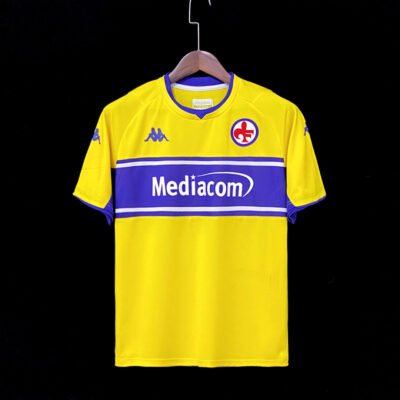 Maglia 21/22 Florence Yellow S-XXL Home 2024/25 Versione Tifoso vista frontale completa