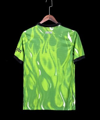 Maglia 21/22 Naples Green Goalkeeper: S-XXL Keeper 2024/25 Versione Tifoso - vista 2
