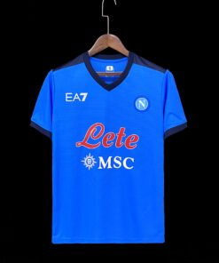 Maglia 21/22 Naples Home 2024/25 Versione Tifoso vista frontale completa