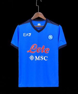 Maglia 21/22 Naples Home 2024/25 Versione Tifoso vista frontale completa