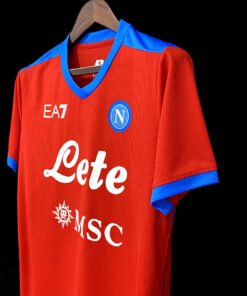 Maglia 21/22 Naples Red S-XXL Home 2024/25 Versione Tifoso - vista 3