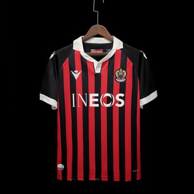 Maglia 21/22 OGC Nice Home 2024/25 Versione Tifoso