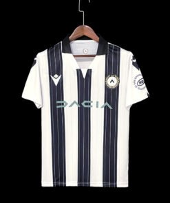 Maglia 21/22 Udinese Home 2024/25 Versione Tifoso vista frontale completa