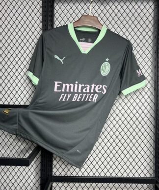 Maglia AC Milan Away 2024/25 Versione Tifoso vista frontale completa