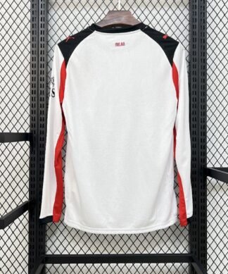 Maglia AC Milan Away Manica Lunga 2025/26 Versione Tifoso vista posteriore