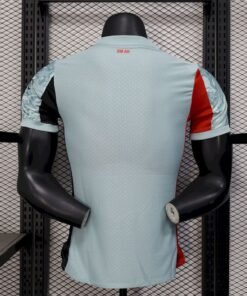 Maglia AC Milan Away 2025/26 Versione Giocatore dettaglio stemma ricamato