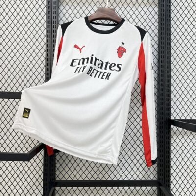 Maglia AC Milan Away Manica Lunga 2025/26 Versione Tifoso