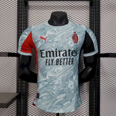 Maglia AC Milan Away 2025/26 Versione Giocatore vista frontale completa