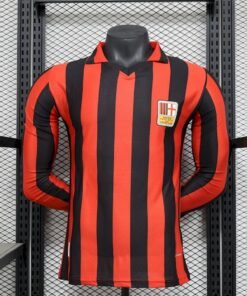Maglia AC Milan Home Manica Lunga 2024/25 Versione Giocatore - vista 2