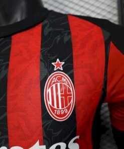 Maglia AC Milan Home 2025/26 Versione Giocatore vista posteriore
