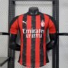 Maglia AC Milan Home 2025/26 Versione Giocatore vista frontale completa