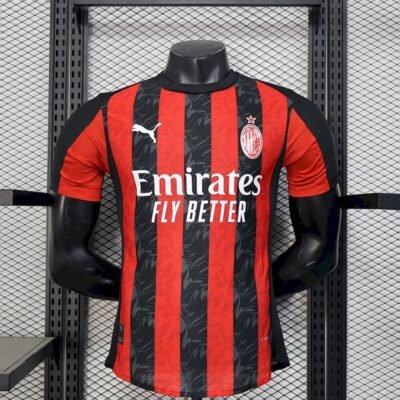 Maglia AC Milan Home 2025/26 Versione Giocatore vista frontale completa