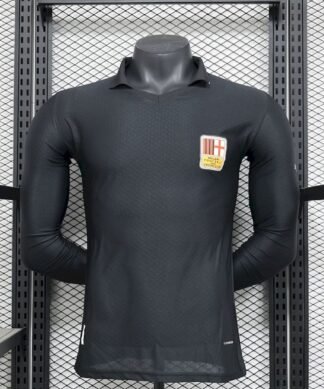 Maglia AC Milan Keeper Manica Lunga 2024/25 Versione Giocatore vista frontale completa