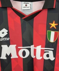Maglia AC Milan Home Manica Lunga 1993/94 Retro - vista 3