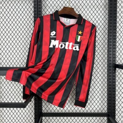 Maglia AC Milan Home Manica Lunga 1993/94 Retro