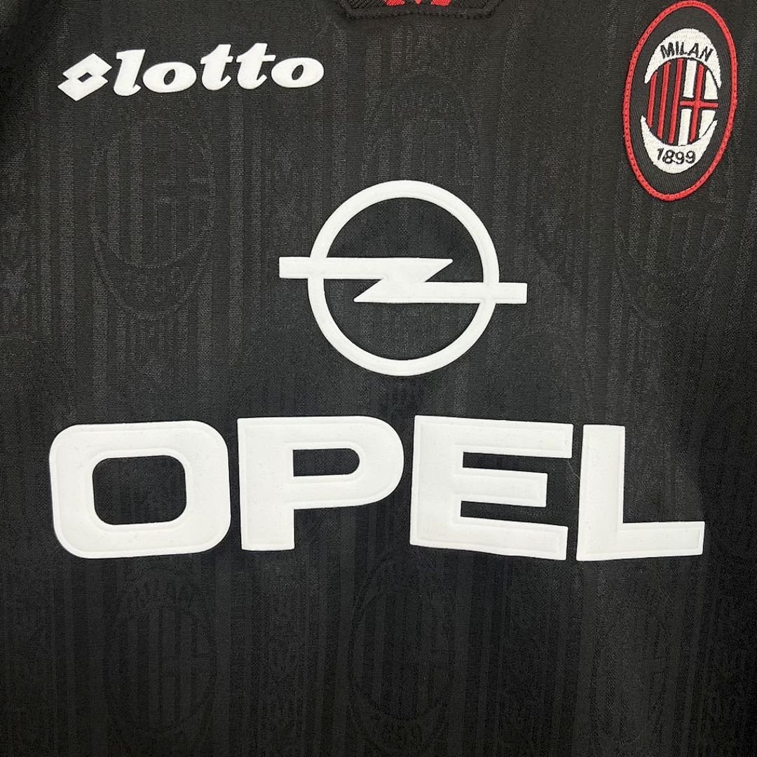Maglia ac milan retro - Maglia AC Milan Third 1997/98 Retro tessuto traspirante