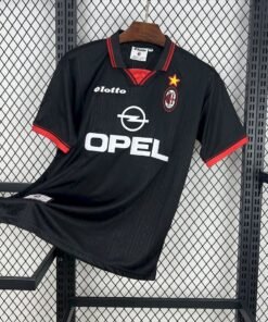 Maglia ac milan retro - Maglia AC Milan Third 1997/98 Retro vista frontale completa