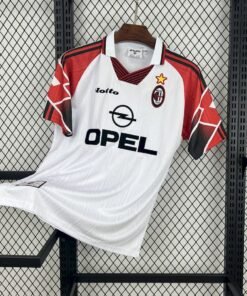 Maglia ac milan retro - Maglia AC Milan Away 1997/98 Retro vista frontale completa