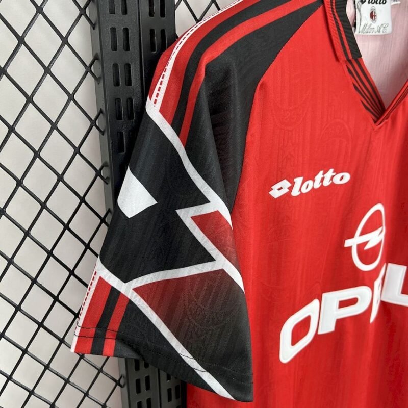 maglia ac milan retro 1998/99 dettaglio