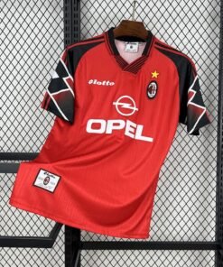 Maglia ac milan retro - Maglia AC Milan Away 1998/99 Retro vista frontale completa