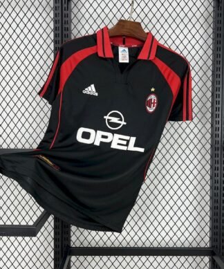 Maglia ac milan retro - Maglia AC Milan Third 2000/01 Retro vista frontale completa