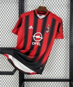 Maglia ac milan retro - Maglia AC Milan Home 2004/05 Retro vista frontale completa