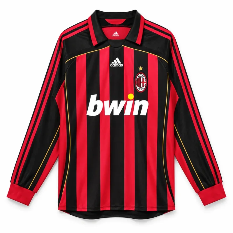 Maglia Manica Lunga Milan 2006/07 – vista frontale, presentazione virtuale basata sul prodotto