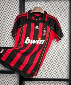 Maglia ac milan retro - Maglia AC Milan Home 2006/07 Retro vista frontale completa