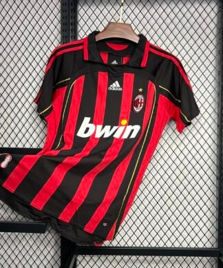 Maglia ac milan retro - Maglia AC Milan Home 2006/07 Retro vista frontale completa