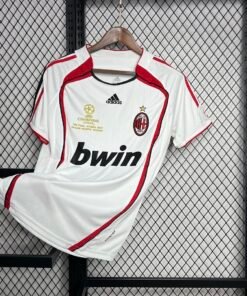 Maglia ac milan retro - Maglia AC Milan Away 2006/07 Retro vista frontale completa
