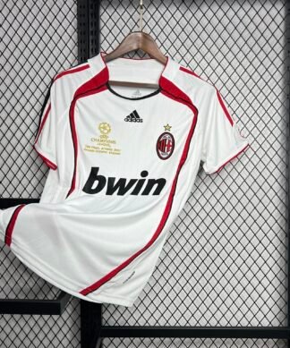 Maglia ac milan retro - Maglia AC Milan Away 2006/07 Retro vista frontale completa