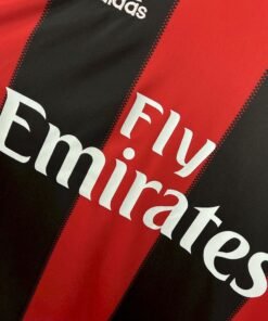 Maglia AC Milan Home Manica Lunga 2010/11 Retro - vista 4