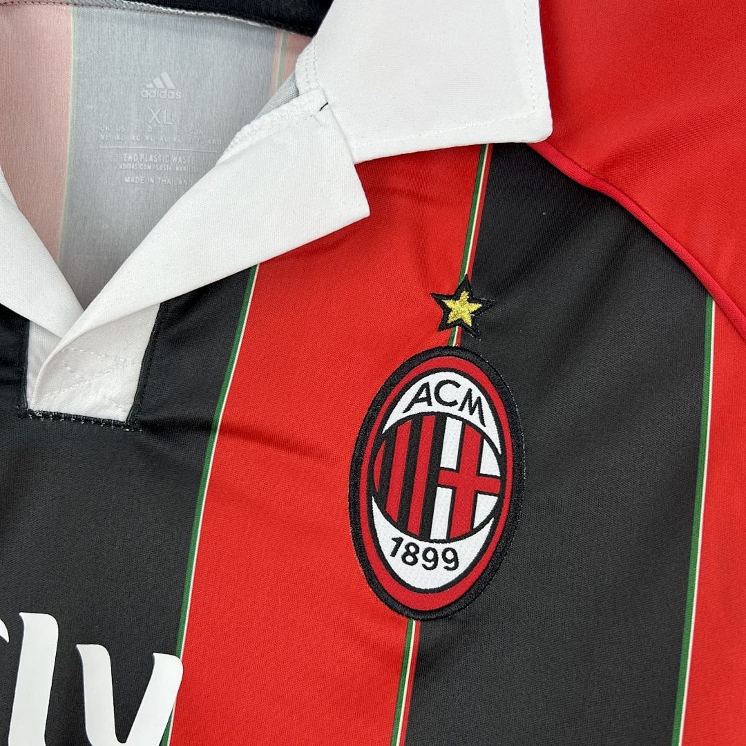 Maglia ac milan retro - Maglia AC Milan Home 2012/13 Retro tessuto traspirante