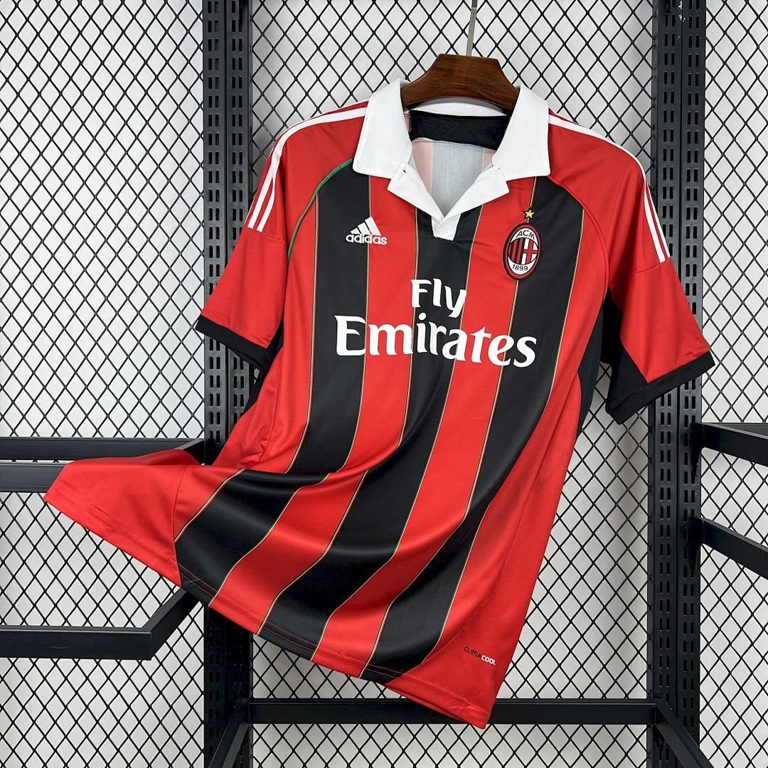 Maglia ac milan retro - Maglia AC Milan Home 2012/13 Retro vista frontale completa