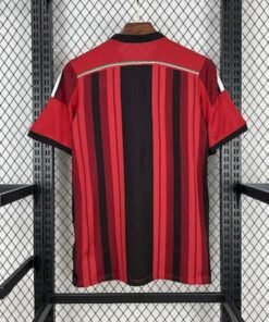 Maglia ac milan retro - Maglia AC Milan Home 2014/15 Retro dettaglio stemma ricamato