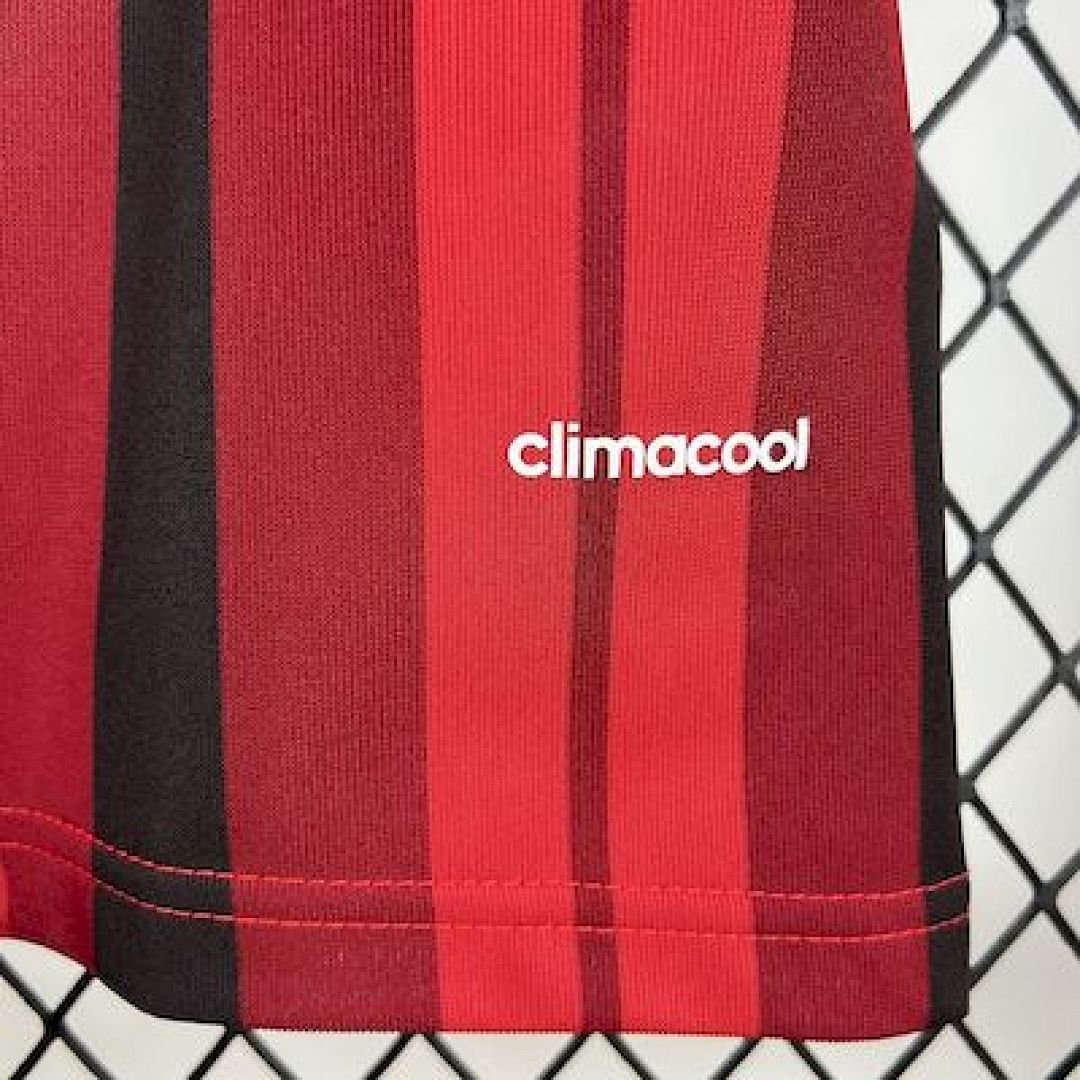 Maglia ac milan retro - Maglia AC Milan Home 2014/15 Retro tessuto traspirante