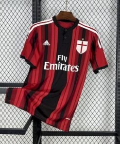 Maglia ac milan retro - Maglia AC Milan Home 2014/15 Retro vista frontale completa