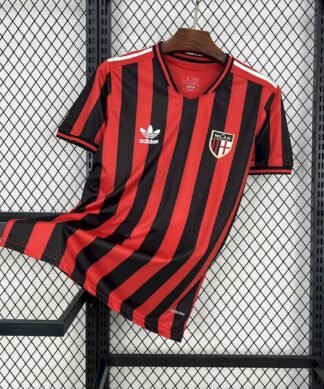 Maglia ac milan retro - Maglia AC Milan Home 2024/25 Retro vista frontale completa