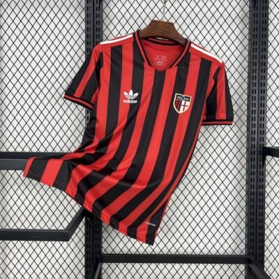 Maglia ac milan retro - Maglia AC Milan Home 2024/25 Retro vista frontale completa