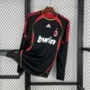 Maglia ac milan retro - Maglia AC Milan Third Manica Lunga 2024/25 Retro vista frontale completa
