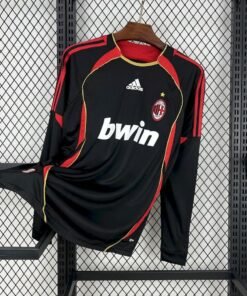 Maglia ac milan retro - Maglia AC Milan Third Manica Lunga 2024/25 Retro vista frontale completa