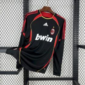 Camiseta Milan Manga Larga 2006/07 – Tercera Equipación — Vista frontal