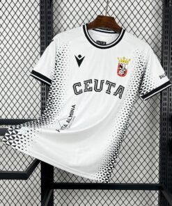 Maglia AD Ceuta FC Home 2025/26 Versione Tifoso vista frontale completa