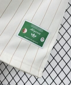 Maglia Algeria Home 2024/25 Versione Tifoso dettaglio stemma ricamato